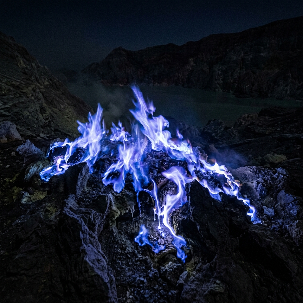FOTO BLUE FIRE