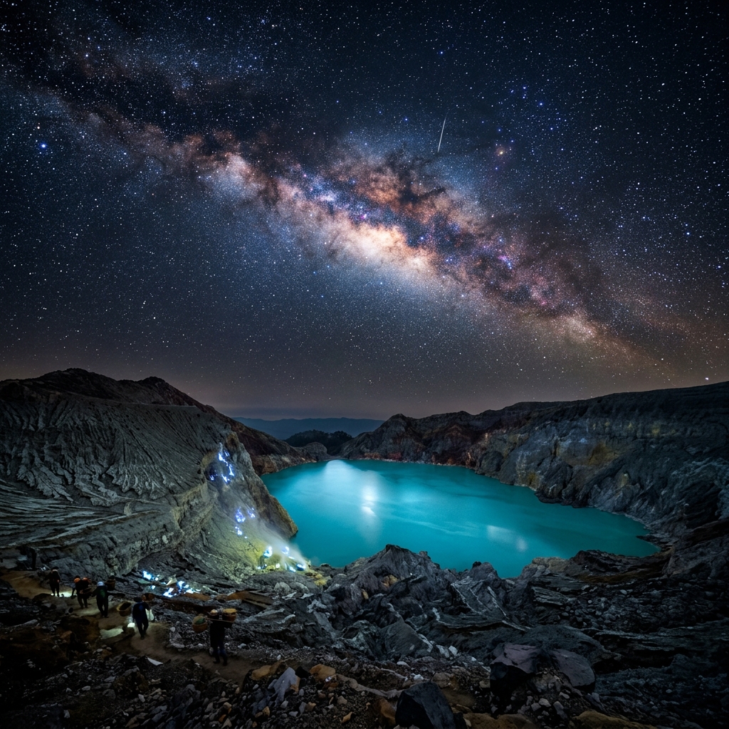 Exploring the Blue Fire